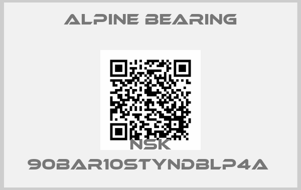Alpine bearing-NSK 90BAR10STYNDBLP4A price