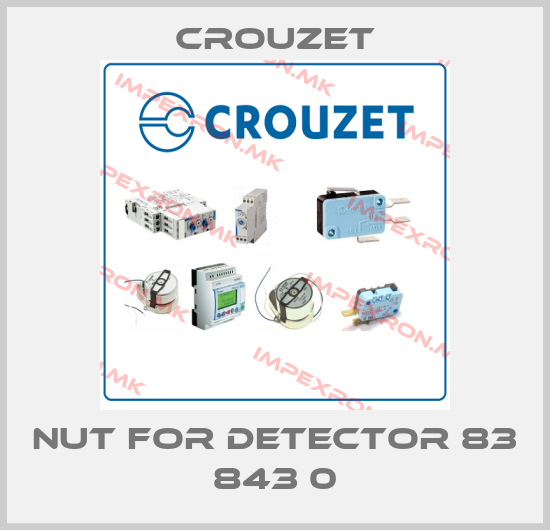 Crouzet-NUT FOR DETECTOR 83 843 0price