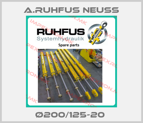 A.Ruhfus Neuss-Ø200/125-20 price