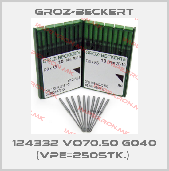 Groz-Beckert-124332 VO70.50 G040 (VPE=250Stk.) price