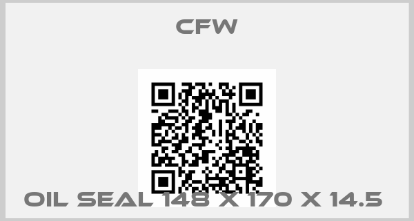 CFW-OIL SEAL 148 X 170 X 14.5 price