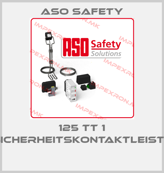 ASO SAFETY-125 TT 1 SICHERHEITSKONTAKTLEISTE price