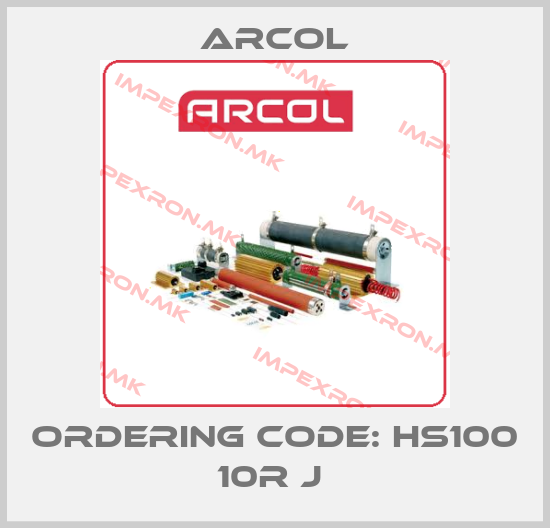 Arcol-ORDERING CODE: HS100 10R J price