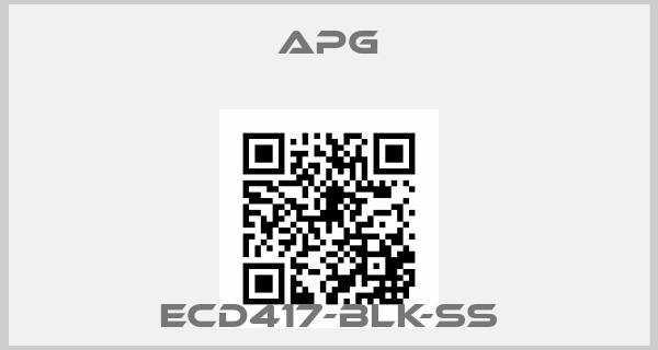 APG-ECD417-BLK-SSprice