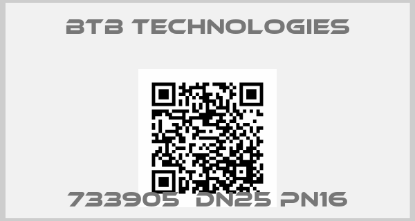 BTB Technologies-733905  DN25 PN16price