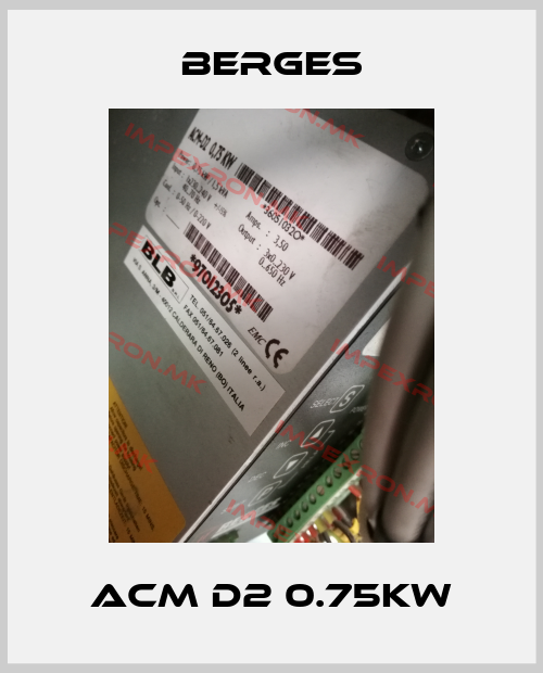 Berges-ACM D2 0.75kWprice