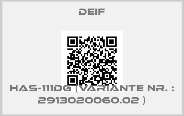 Deif-HAS-111DG (Variante Nr. : 2913020060.02 )price