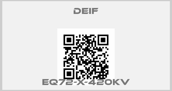 Deif-EQ72-X-420kVprice