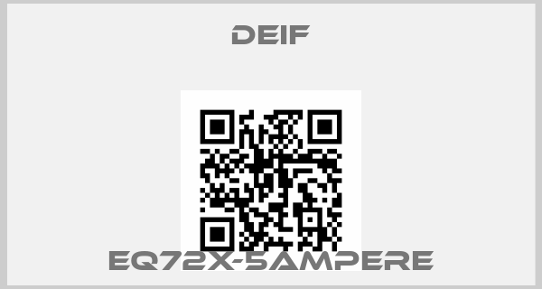 Deif-EQ72X-5AMPEREprice