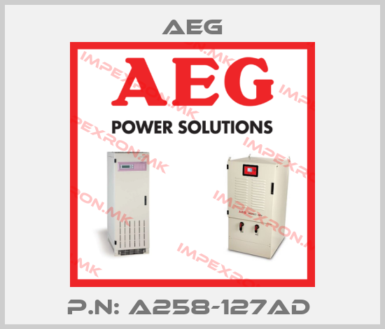 AEG-P.N: A258-127AD price