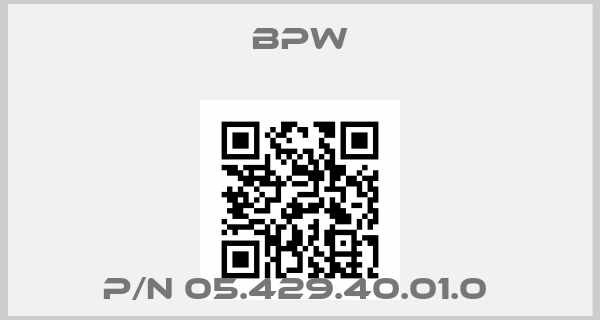 Bpw-P/N 05.429.40.01.0 price