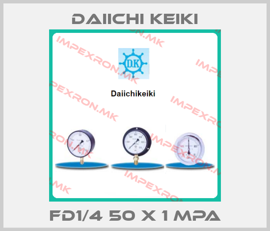 Daiichi Keiki-FD1/4 50 X 1 MPAprice