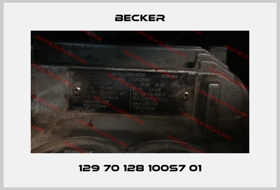 Becker-129 70 128 100S7 01price