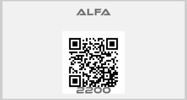 ALFA-2200price