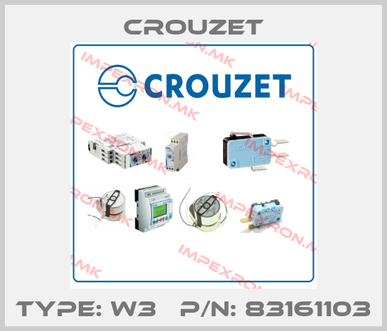 Crouzet-TYPE: W3   P/N: 83161103price
