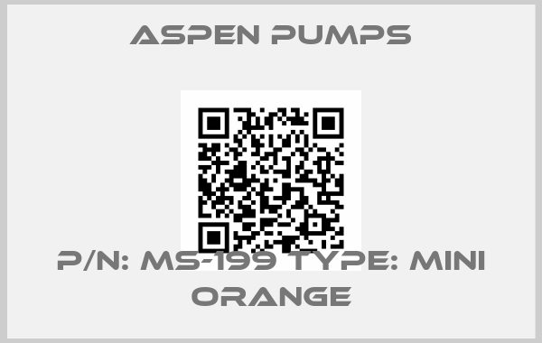 ASPEN Pumps-P/N: MS-199 Type: Mini Orangeprice