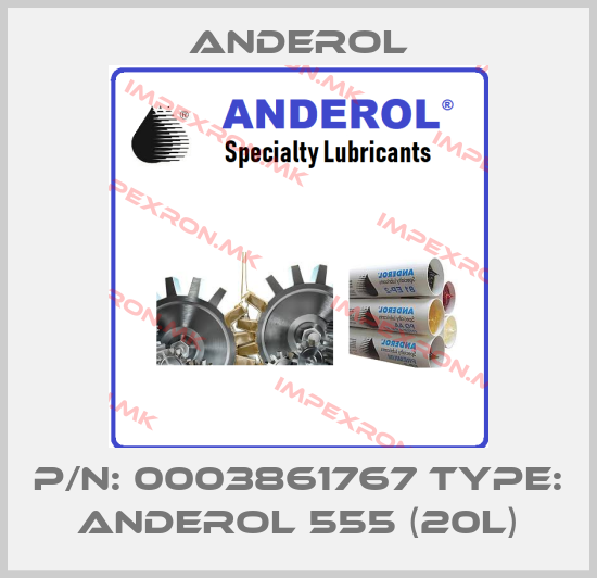 Anderol-p/n: 0003861767 type: ANDEROL 555 (20L)price