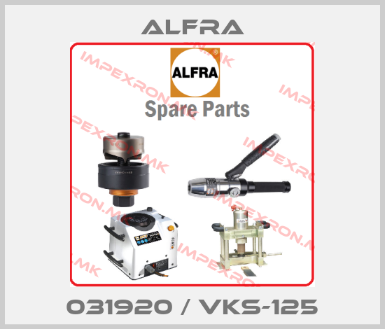 Alfra-031920 / VKS-125price