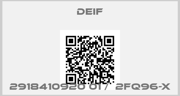 Deif-2918410920 01 /  2FQ96-xprice