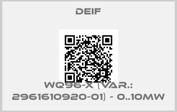 Deif-WQ96-x (Var.: 2961610920-01) - 0..10MWprice