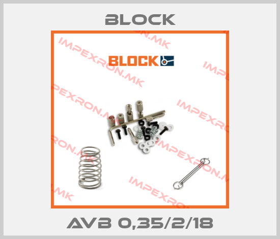 Block-AVB 0,35/2/18price