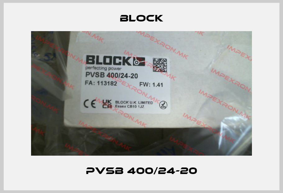 Block-PVSB 400/24-20price