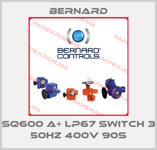 Bernard-SQ600 A+ lP67 Switch 3 50Hz 400V 90sprice