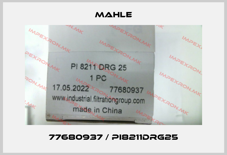 MAHLE-77680937 / PI8211DRG25price