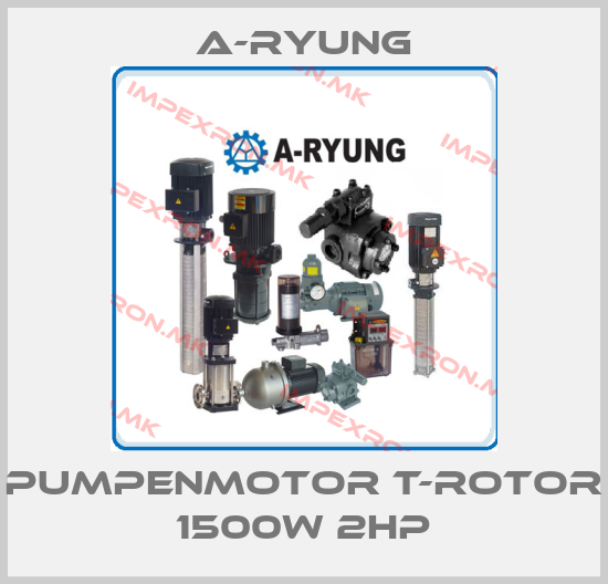 A-Ryung-Pumpenmotor T-Rotor 1500W 2HPprice