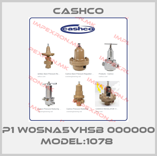 Cashco-P1 W0SNA5VHSB 000000 MODEL:1078 price