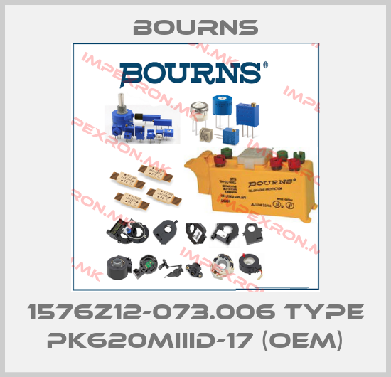 Bourns-1576Z12-073.006 Type PK620MIIId-17 (OEM)price