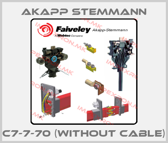 Akapp Stemmann-C7-7-70 (without cable)price