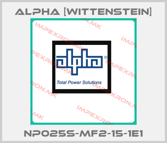 Alpha [Wittenstein]-NP025S-MF2-15-1E1price
