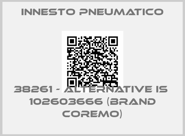 Innesto Pneumatico-38261 - alternative is  102603666 (brand Coremo)price