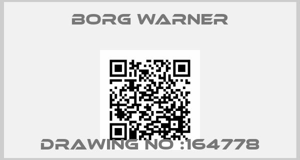 Borg Warner-Drawing No :164778price