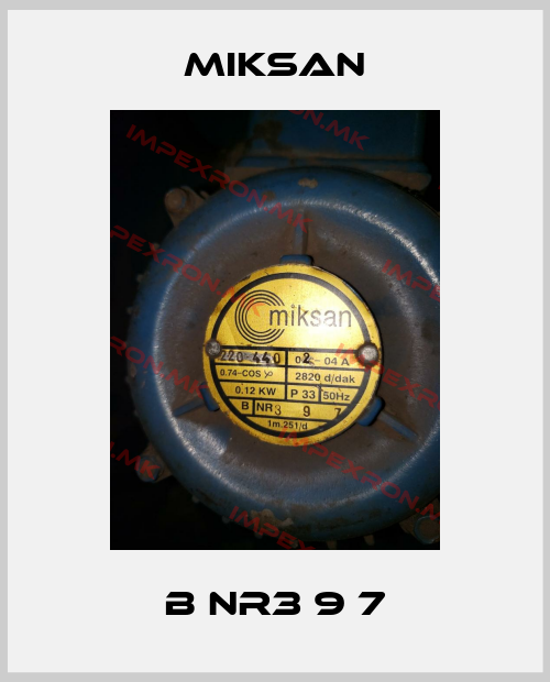 Miksan-B NR3 9 7price