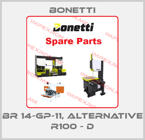 Bonetti-BR 14-GP-11, alternative R100 - Dprice