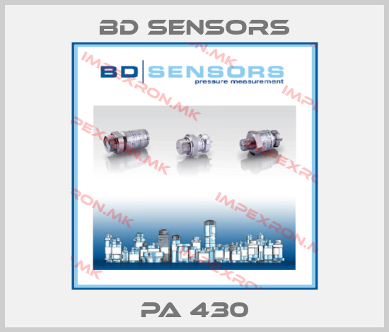 Bd Sensors-PA 430price