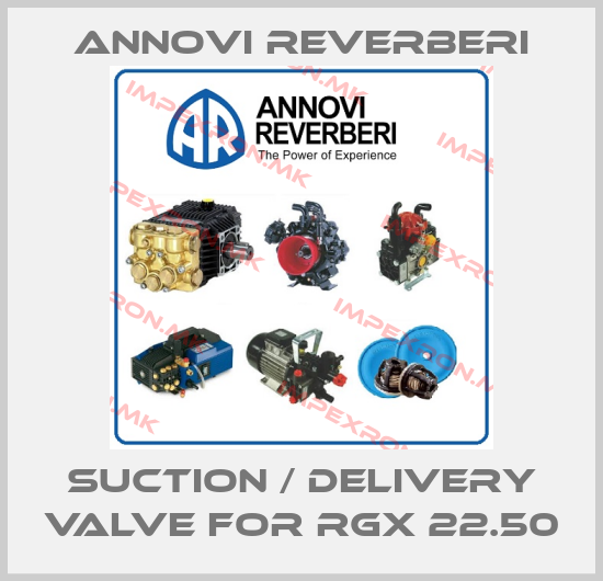Annovi Reverberi-Suction / Delivery valve for RGX 22.50price