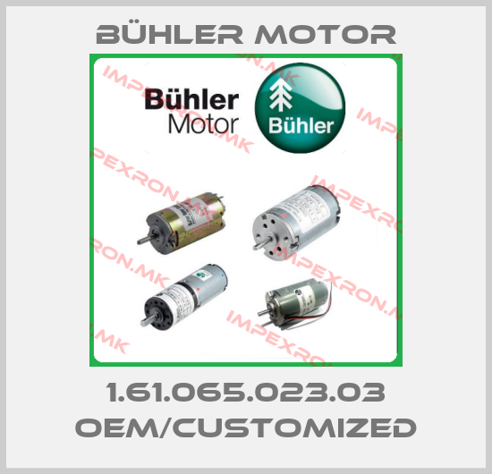 Bühler Motor-1.61.065.023.03 OEM/customizedprice