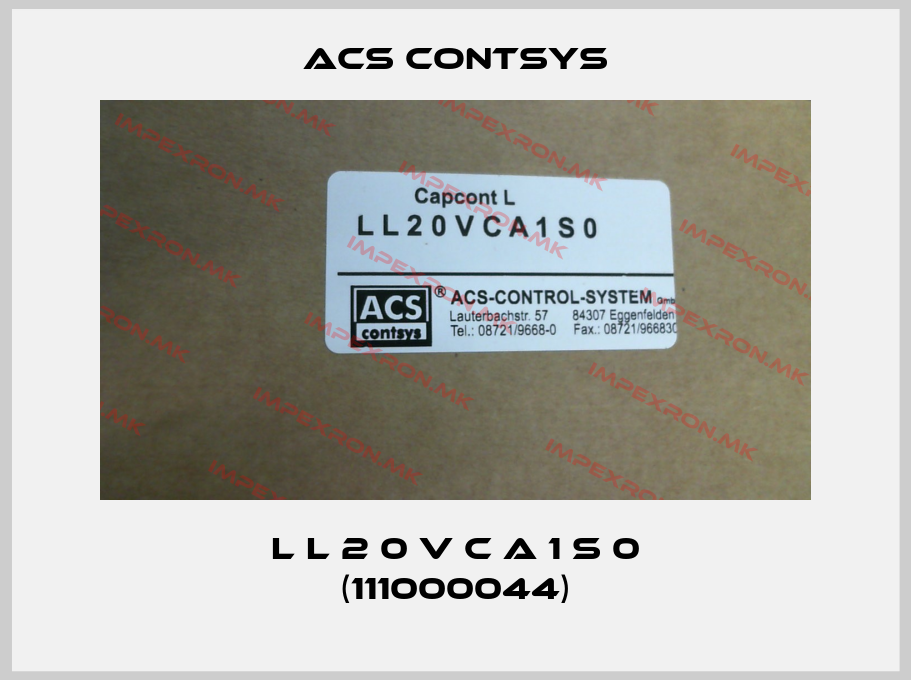 ACS CONTSYS-L L 2 0 V C A 1 S 0 (111000044)price