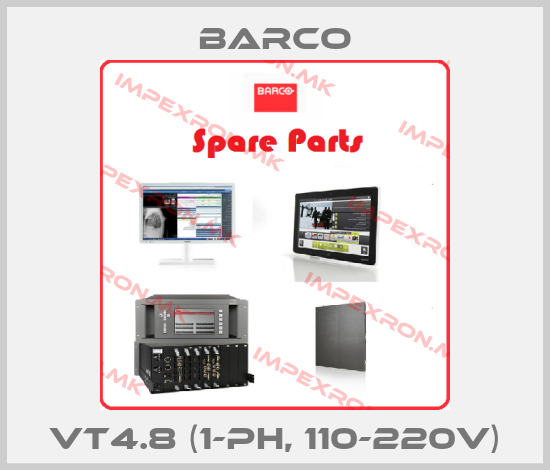Barco-VT4.8 (1-ph, 110-220v)price