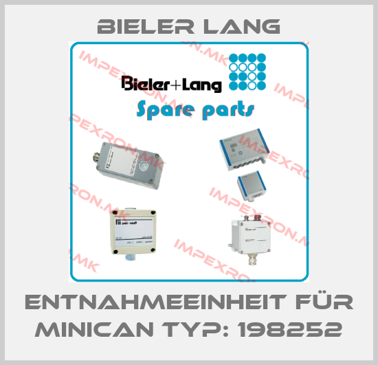 Bieler Lang-Entnahmeeinheit für Minican Typ: 198252price