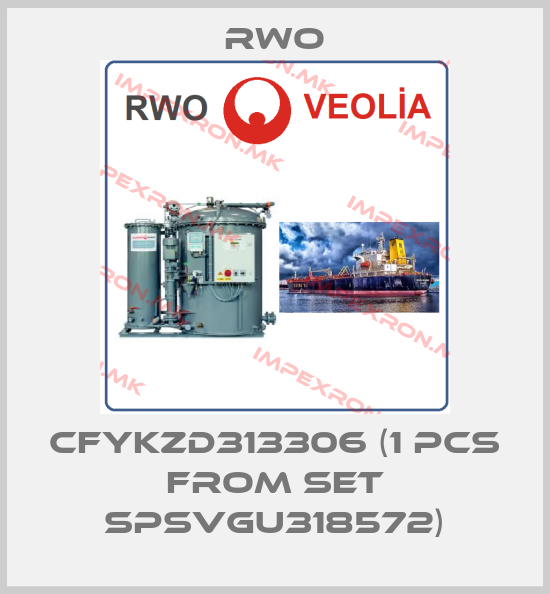 Rwo-CFYKZD313306 (1 pcs from set SPSVGU318572)price