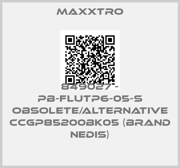 Maxxtro-849027 - PB-FLUTP6-05-S obsolete/alternative CCGP85200BK05 (brand Nedis)price