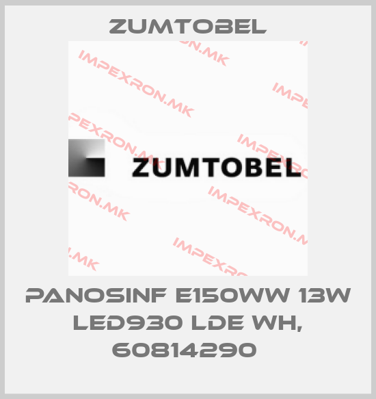 Zumtobel-PANOSINF E150WW 13W LED930 LDE WH, 60814290 price
