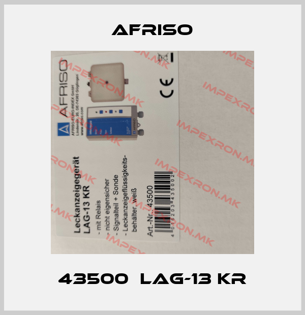 Afriso-43500  LAG-13 KRprice