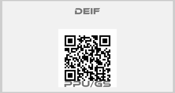 Deif-PPU/GSprice