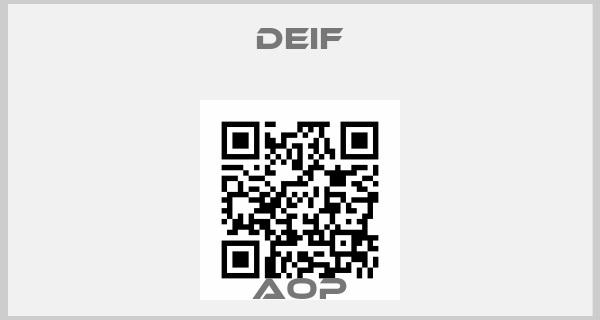 Deif-AOPprice