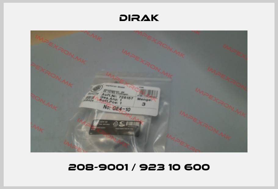 Dirak-208-9001 / 923 10 600price